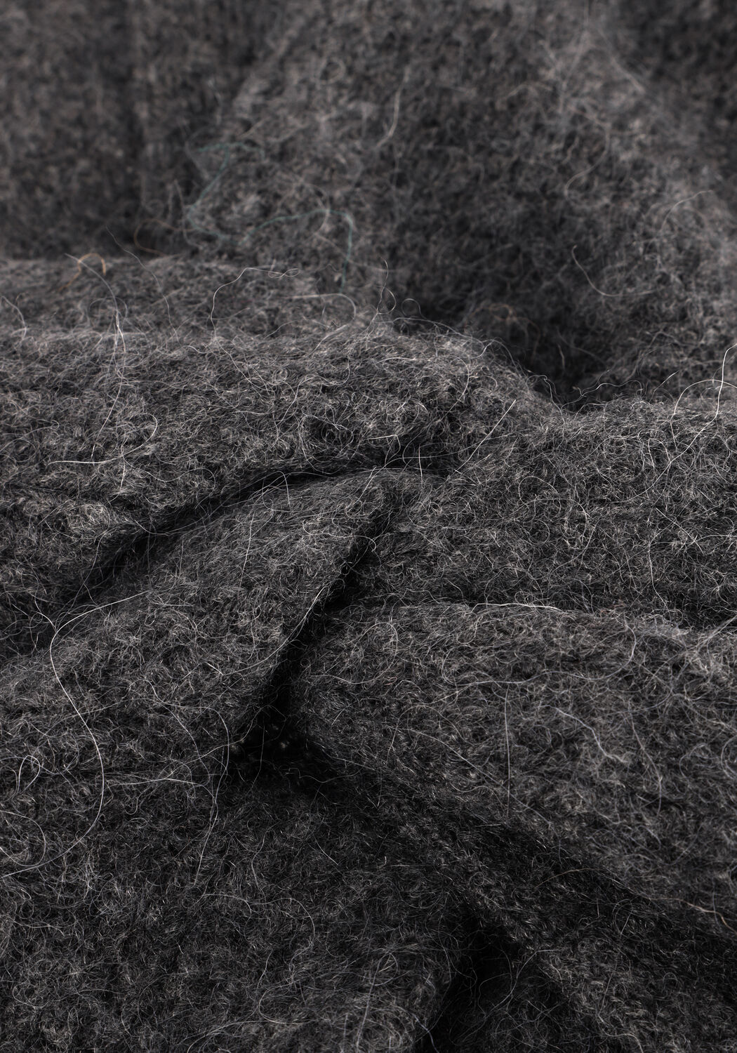 Dunkelgrau SECOND FEMALE Pullover FLARE KNIT - large