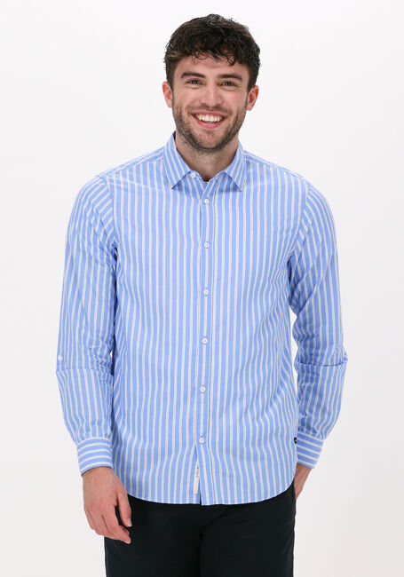 Hellblau SCOTCH & SODA Casual-Oberhemd BRIGHT STRIPED REGULAR FIT SHI - large