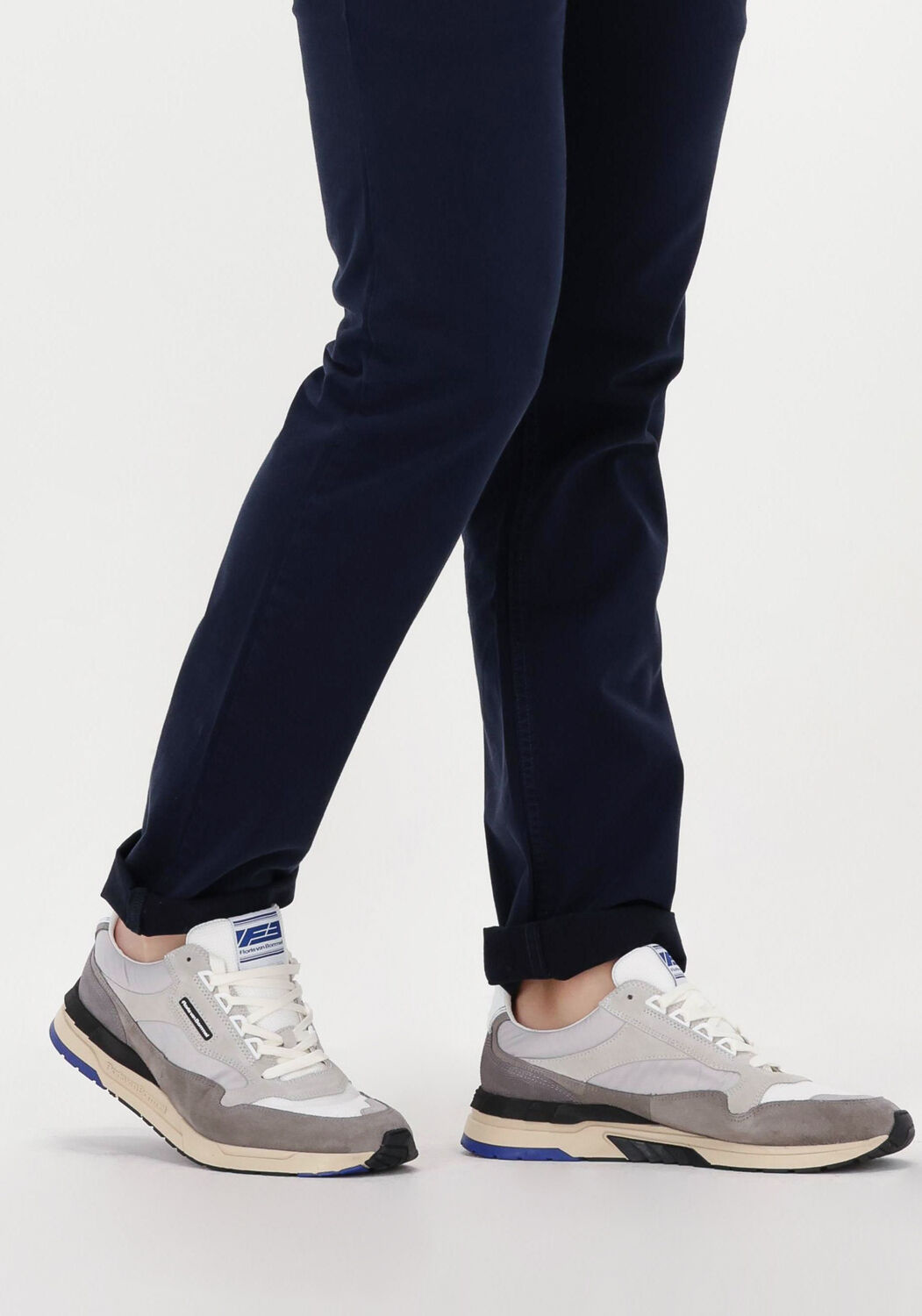 Graue FLORIS VAN BOMMEL Sneaker Low SFM-10119-01 - large