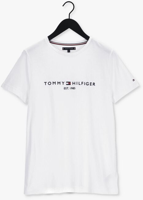Weiße TOMMY HILFIGER T-shirt TOMMY LOGO TEE - large
