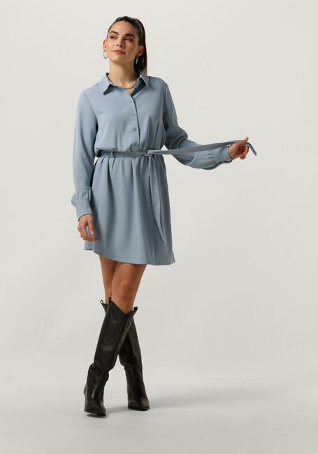 Hellblau ANOTHER LABEL Minikleid MELIA DRESS L/S - large