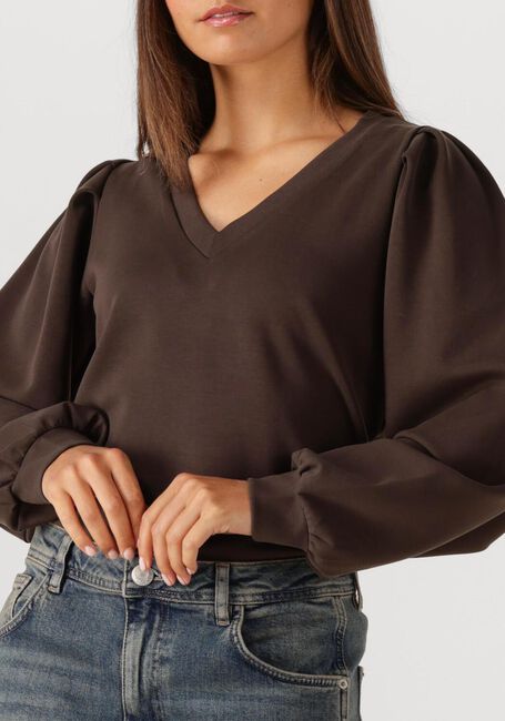 Braune AIMEE THE LABEL Pullover BABETTE - large