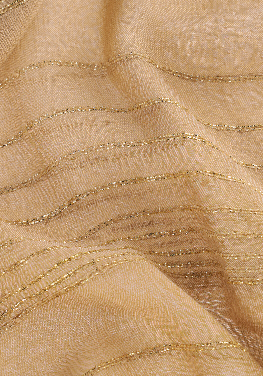 Goldfarbene MOS MOSH Blusen MACHA LUREX LS BLOUSE - large