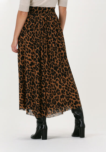 Camelfarbene VANILIA Maxirock LEO MESH SKIRT - large