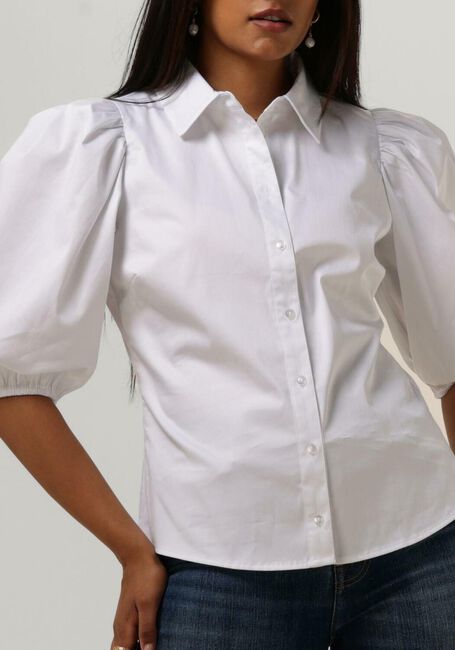 Weiße NOTES DU NORD Blusen KIRA SHORT SLEEVE SHIRT - large