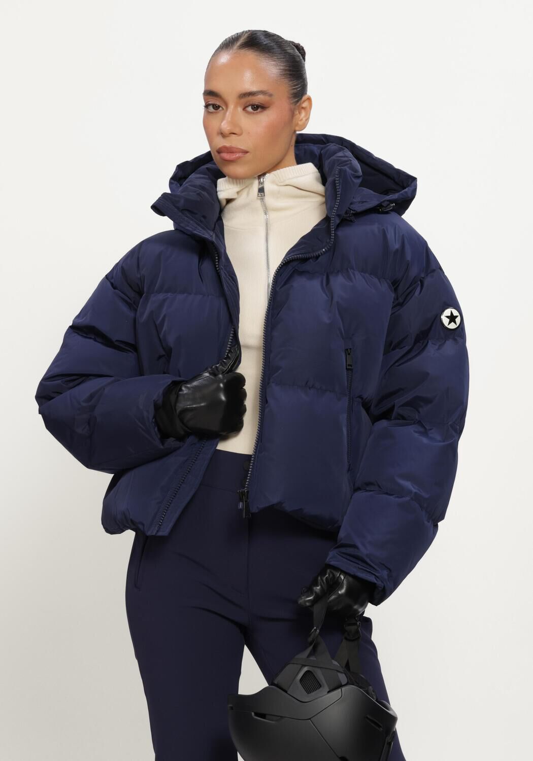 Dunkelblau AIRFORCE Wattierte Jack SUN PEAKS JACKET - large