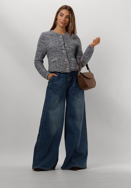 Blaue JANICE Strickjacke JIMM - large