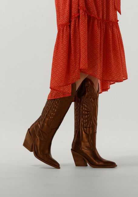 Bronzefarbene BRONX Cowboystiefel NEW-KOLE 14177 - large