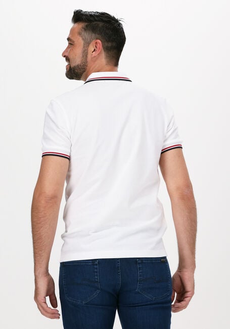 Weiße FRED PERRY Polo-Shirt TWIN TIPPED FRED PERRY SHIRT - large