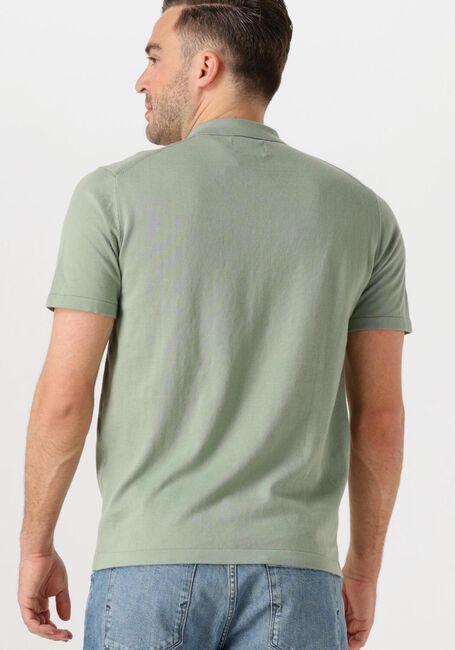 Grüne DSTREZZED Polo-Shirt DORIAN ZIP POLO - large