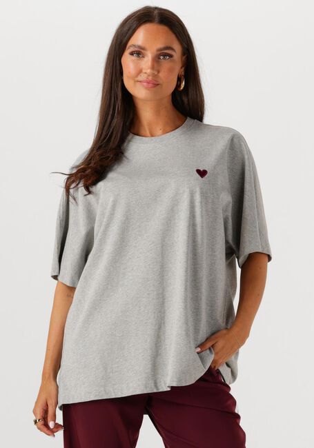 Graue CATWALK JUNKIE T-shirt OVERSIZED GRAPHIC TSHIRT - large