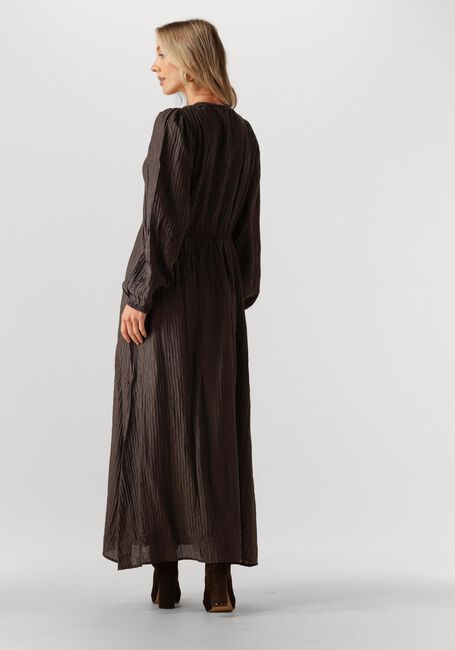 Braune NEO NOIR Maxikleid SILFI CREPE DRESS - large