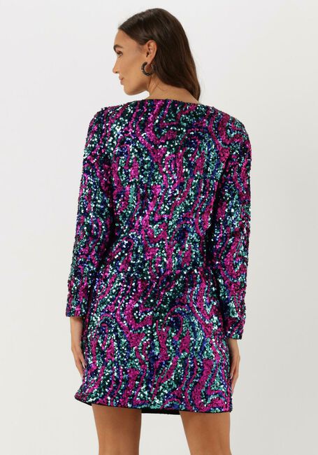 Mehrfarbige/Bunte Y.A.S. Minikleid YASFLUA LS DRESS - large