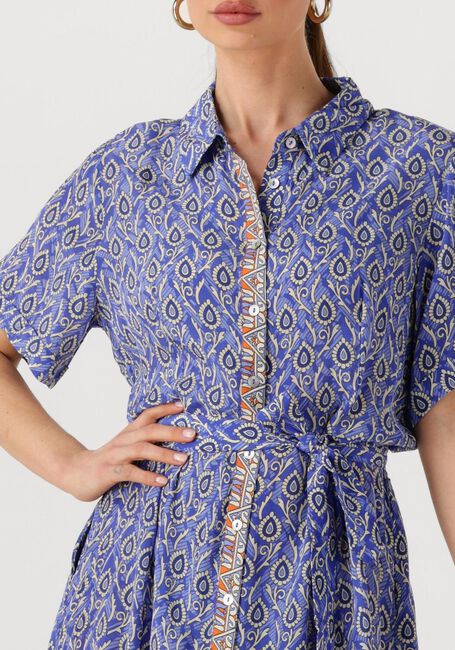 Blaue LOLLYS LAUNDRY Maxikleid BLAKELL MAXI DRESS SS - large