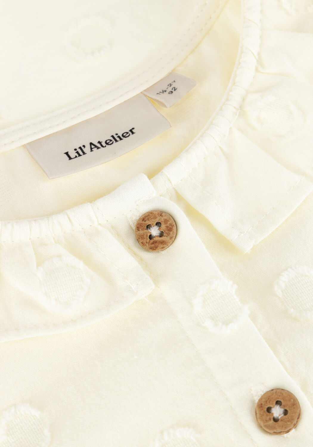 Beige LIL' ATELIER Blusen NMFFRANNY SS LOOSE SHIRT LIL - large
