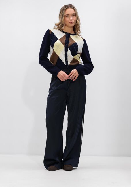 Dunkelblau GESTUZ Weite Hose GZBICCA HW PANTS - large