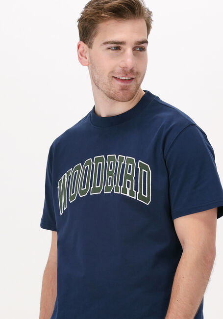Dunkelblau WOODBIRD T-shirt RICS BALL TEE - large