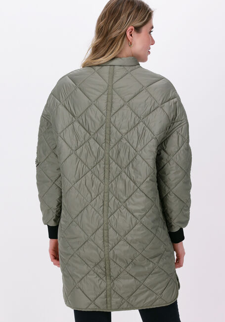 Grüne BEAUMONT Wattierte Jack OVERSIZED BOMBERCOAT - large