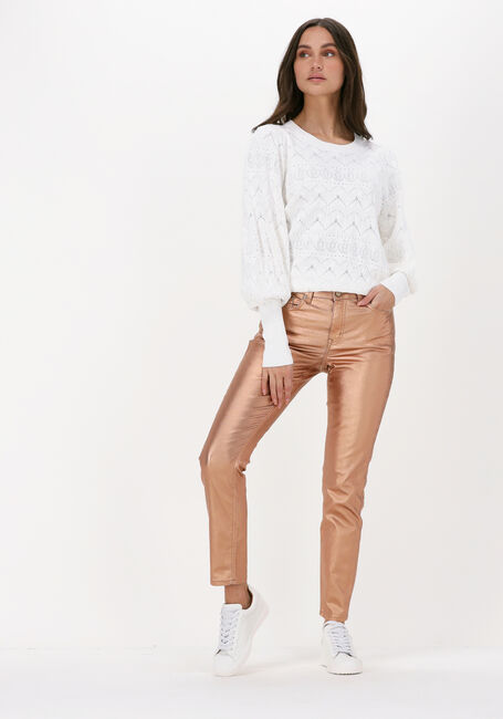 Nicht-gerade weiss SUMMUM Pullover BALLOON SLEEVE SWEATER POINTEL - large