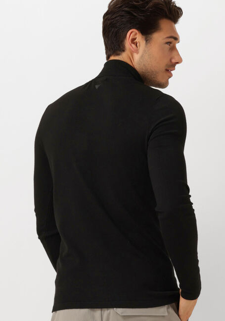Schwarze PURE PATH Rollkragenpullover ESSENTIAL KNIT TURTLENECK SWEATER - large