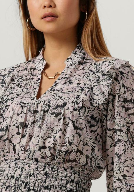 Schwarze NEO NOIR Blusen HAMA SWEET FLORAL BLOUSE - large