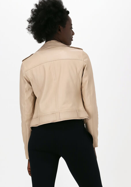 Beige IBANA Lederjack MOSS - large