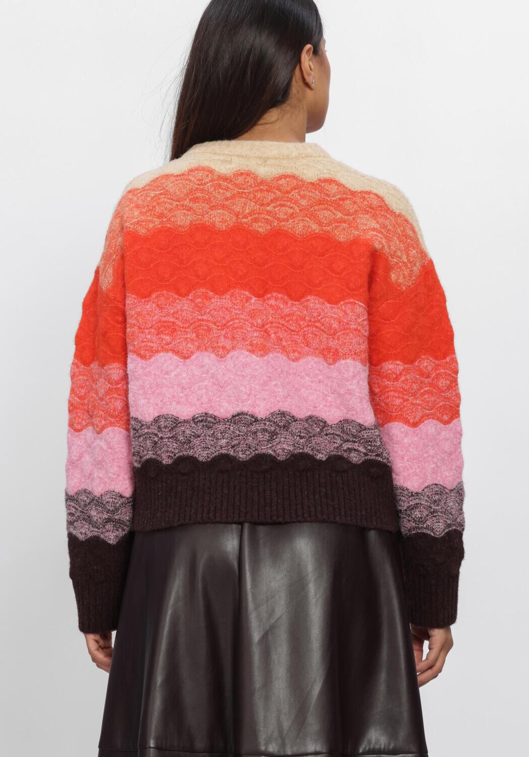 Mehrfarbige/Bunte SUNCOO Pullover PANAYO - large