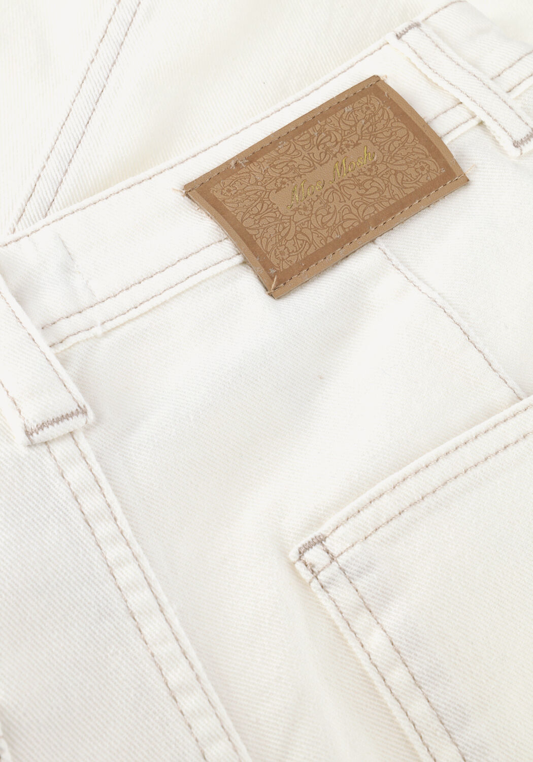 Nicht-gerade weiss MOS MOSH Lange Hosen MMAYMEN MELO PANT - large