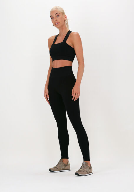 Schwarze LUNE ACTIVE Top BANDEAU PIQUE BRA - large