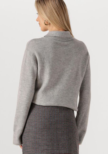 Graue MODSTRÖM Sweatshirt TREEMD POLO - large
