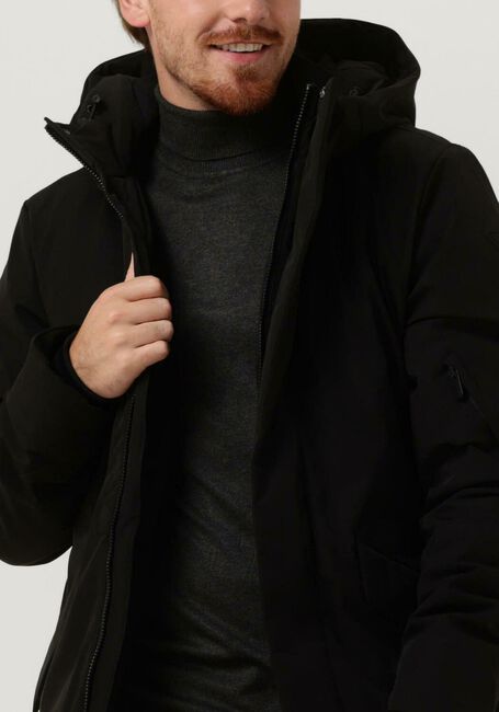 Schwarze PUREWHITE  LONG PARKA - large