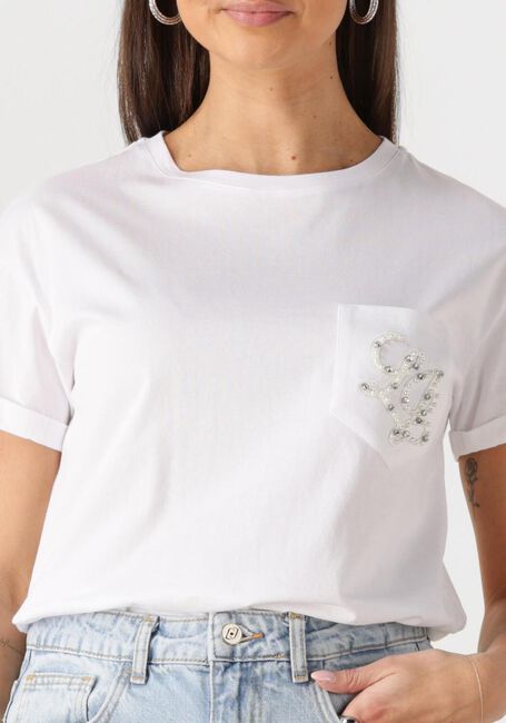Weiße LIU JO T-shirt ECS T-SHIRT MODA M/C - large