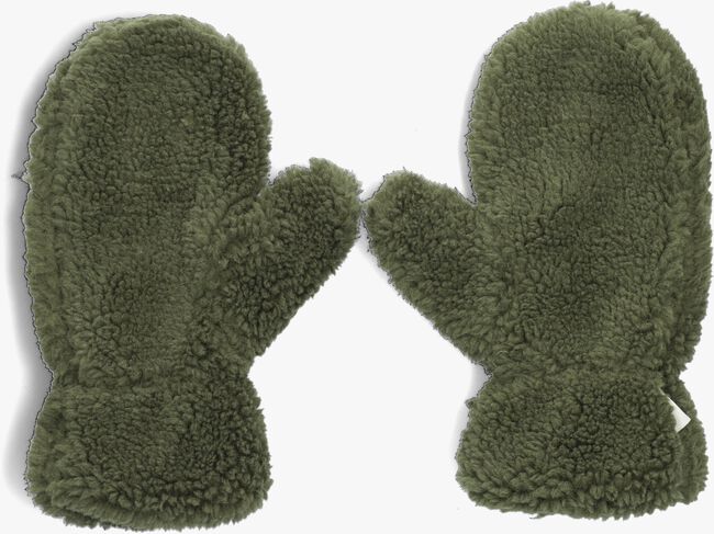 Grüne ANOTHER LABEL Handschuhe LENA TEDDY GLOVES - large
