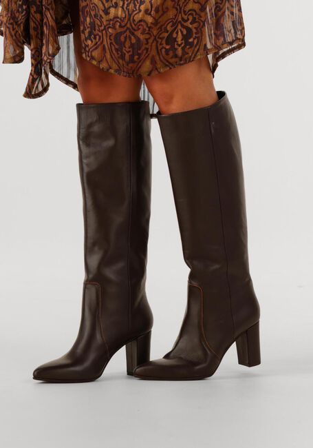 Braune STEFANO LAURAN Hohe Stiefel 011-52 - large