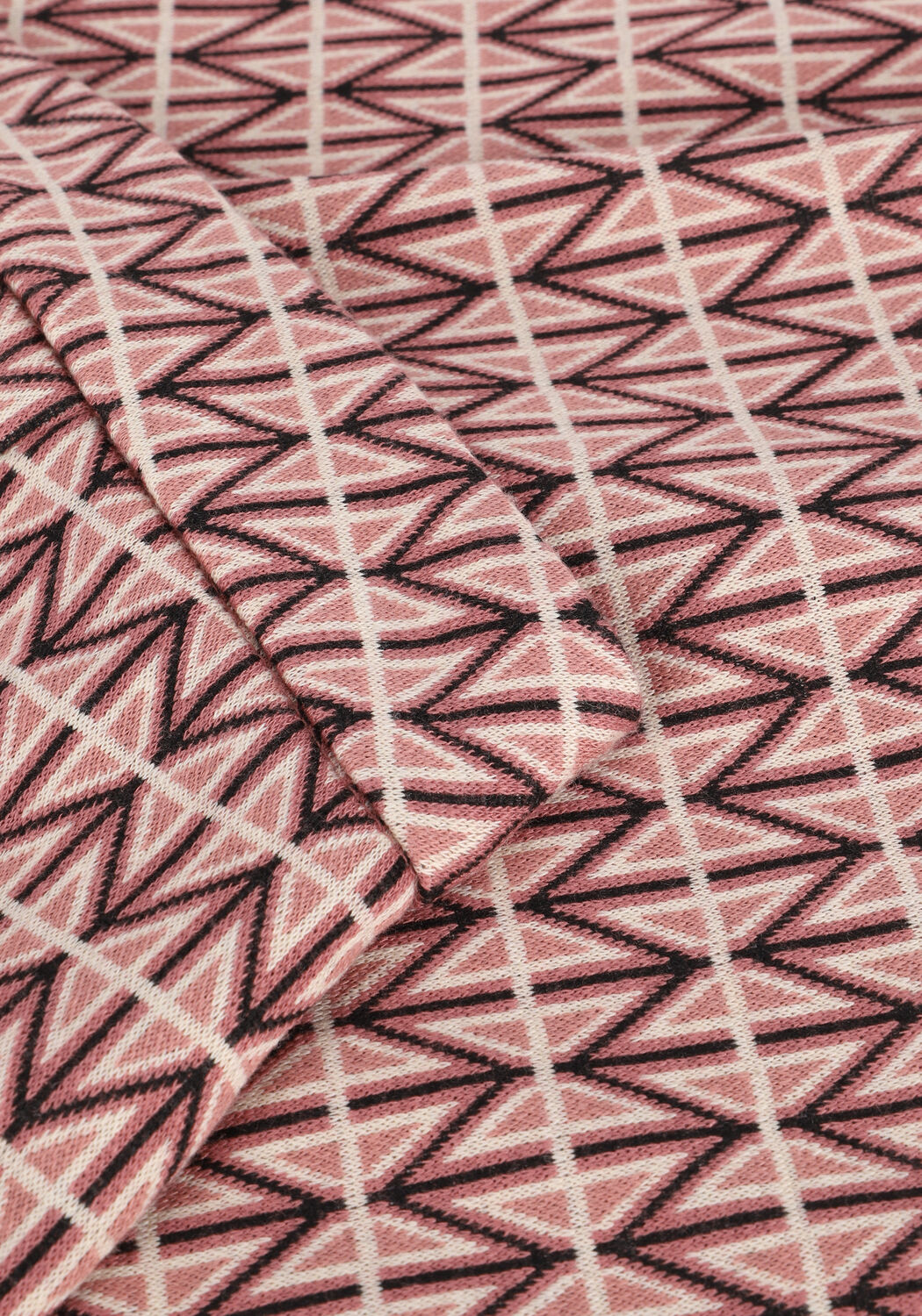 Orangene SUMMUM Schlaghose TROUSER GRAPHIC JACQUARD - large