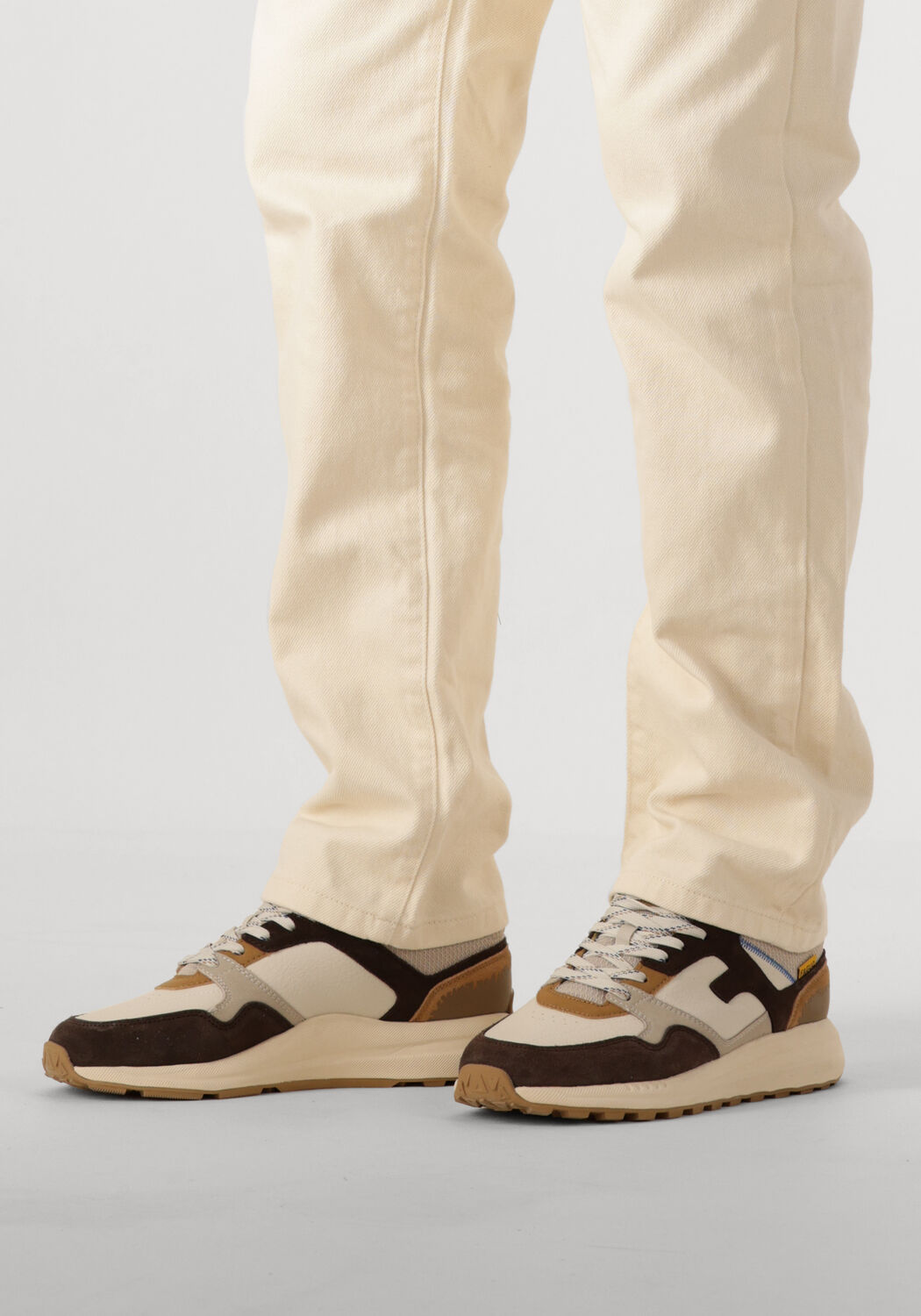 Braune FAGUO Sneaker Low LIMWOOD RUNNING - large