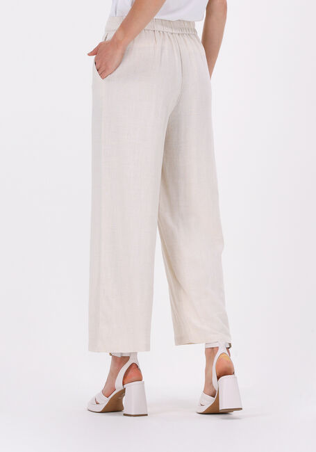 Beige MSCH COPENHAGEN Weite Hose MARIET ANKLE PANTS - large