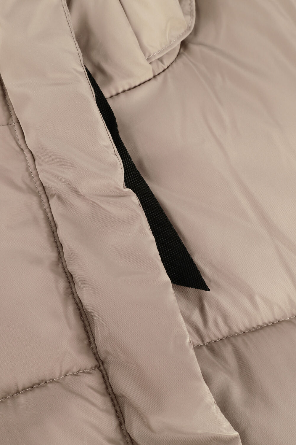 Taupe SECOND FEMALE Wattierte Jack BUFF COAT - large