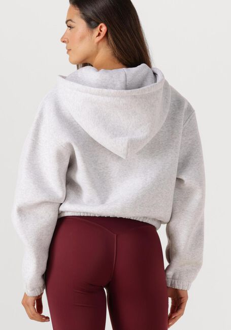 Hellgrau THE LOLA CLUB Sweatshirt MAYA ZIP THROUGH HOODIE - large