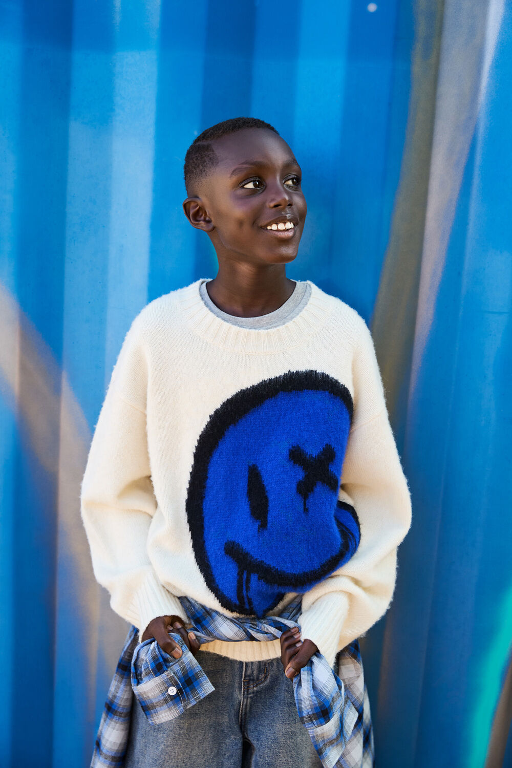 Ecru MOLO Pullover BRIAN WOOL - large