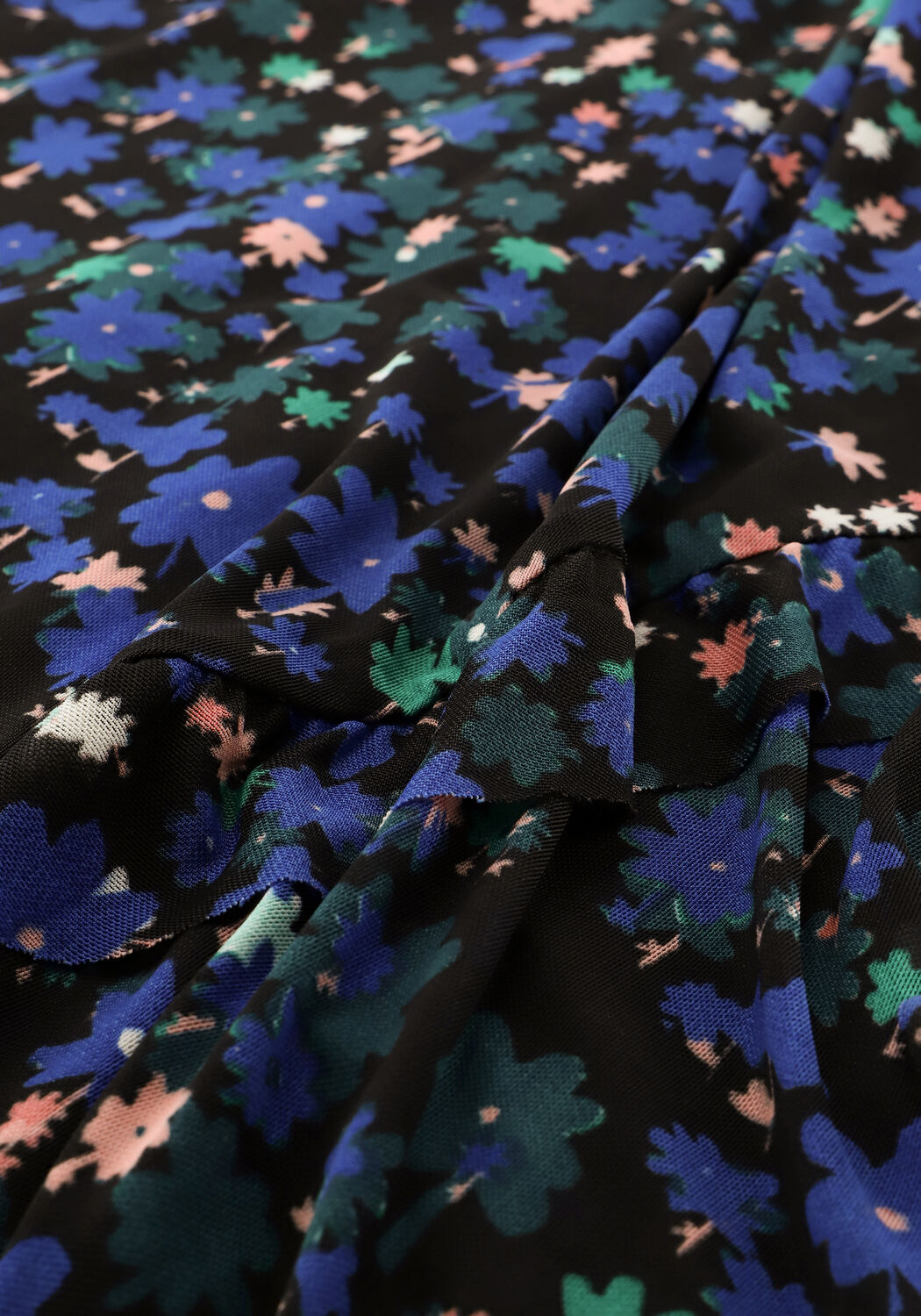 Dunkelblau FABIENNE CHAPOT Midikleid NATASJA FRILL DRESS - large