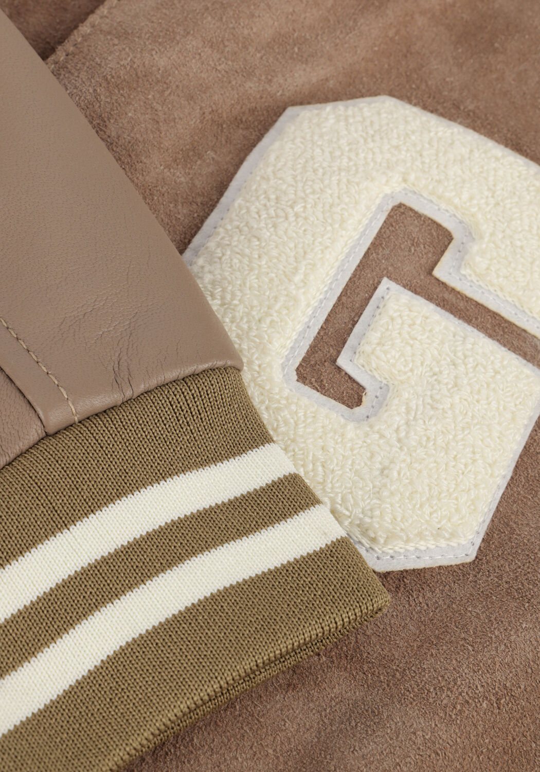 Beige GOOSECRAFT Jack GC MELROSE BOMBER - large