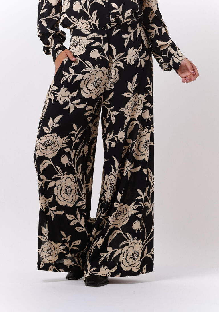 schwarze by-bar weite hose eve rose pant