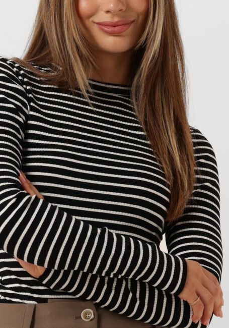 Schwarze NOTRE-V Tops & T-shirts NV-EELKE ROUND NECK - large