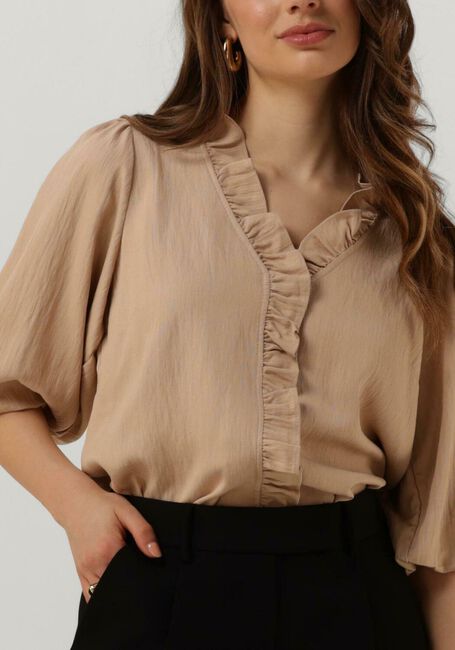 Ecru CO'COUTURE Blusen SUADA PUFF SS BLOUSE - large