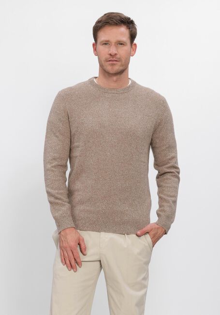 Beige PROFUOMO Pullover PULLOVER CREW NECK - large