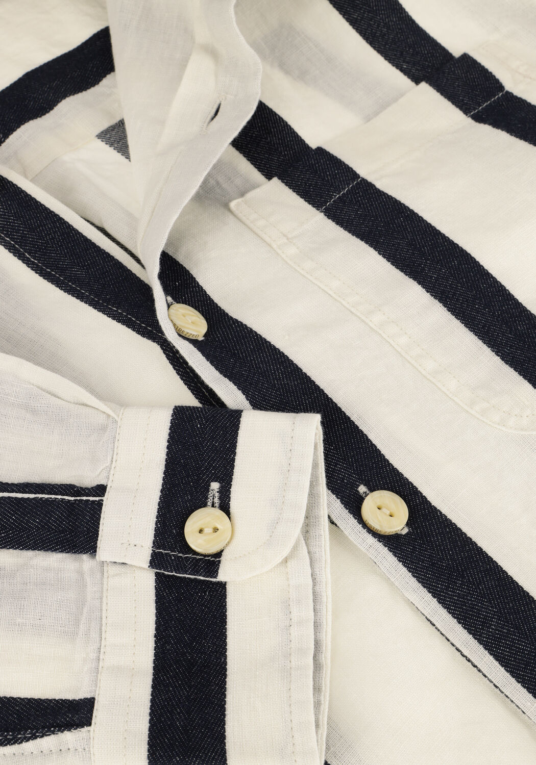 Ecru DSTREZZED Casual-Oberhemd MILLER SHIRT - large