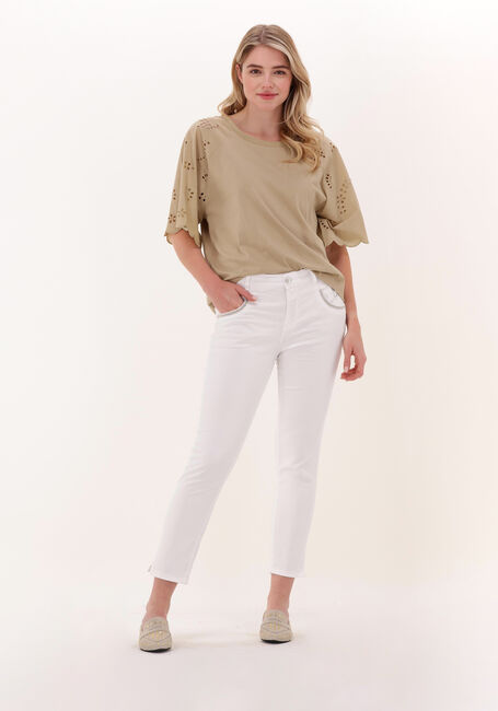 Khaki MOS MOSH T-shirt AWE O-SS ANGLALEE TEE - large