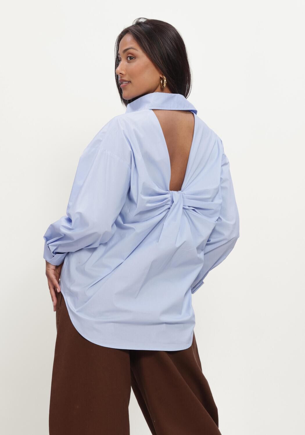 Hellblau JOSH V Blusen LAURI BLOUSE - large