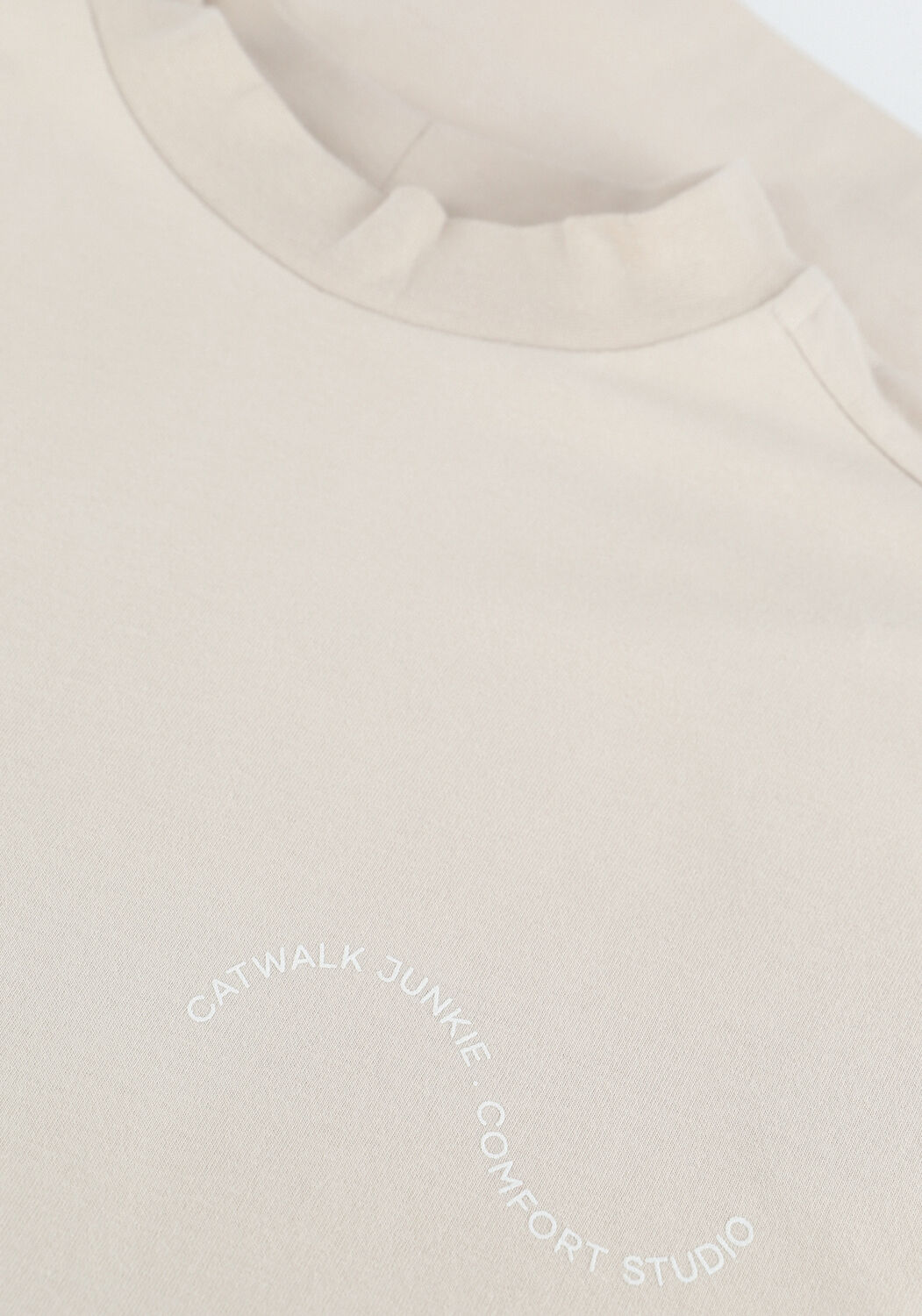 Sand CATWALK JUNKIE T-shirt LS THE WAVE - large